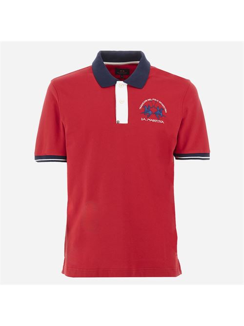 MAN POLO S/S PIQUET STRETCH LA MARTINA | YMP005-PK001/06008